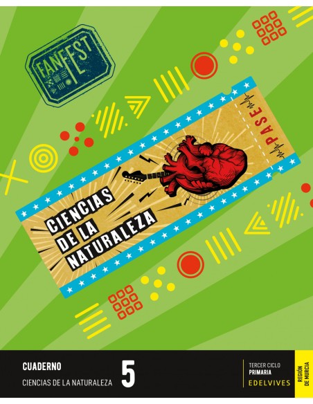 CUADERNO CIENCIAS DE LA NATURALEZA 5ºPRIMARIA FANFEST MURCIA 2023